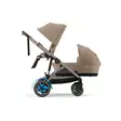 Sisarusrattaat Cybex eGazelle S Almond Beige kopalla ja ratasosalla to=
isin p=C3=A4in. - Syskonvagn - 524000547sis - 4