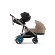 Sisarusrattaat Cybex eGazelle S Almond Beige kaukalo ja koppa. - Syskonvagn - 524000547sis - 7