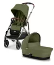 Sisarusrattaat Cybex eGazelle S Moss Green. - Syskonvagn - 525000169sis - 1