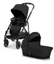 Sisarusrattaat Cybex eGazelle S Moon Black. - Syskonvagn - 524000517sis - 2