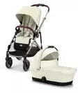 Sisarusrattaat Cybex eGazelle S Seashell Beige. - Syskonvagn - 524000541sis - 2