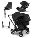 Bugaboo Donkey 6 starttipaketti Double Black/Heritage Black - Barnvagnar och kombivagnar - 100370002STADOCLT - 1