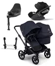 Bugaboo Donkey 6 starttipaketti Double Black/Deep Indigo - Barnvagnar och kombivagnar - 100370003STADOCLT - 1