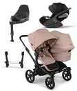 Bugaboo Donkey 6 starttipaketti Double Black/Desert Taupe - Barnvagnar och kombivagnar - 100370005STADOCLT - 1