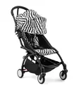 Stokke YoYo3  matkarattaat Zebra aurinkolipalla. - Resevagnar och barnvagnar - 646414RAT - 3