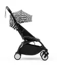 Stokke YoYo3  matkarattaat Zebra, selkänoja pystyssä. - Resevagnar och barnvagnar - 646414RAT - 5