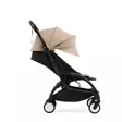 Stokke YoYo5 matkarattaat Taupe, selkänoja lepoasennossa. - Resevagnar och barnvagnar - 703801602RAT - 4