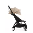 Stokke YoYo5 matkarattaat Taupe, selkänoja pystyssä. - Resevagnar och barnvagnar - 703801602RAT - 3