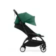 Stokke YoYo5 matkarattaat Forest, selkänoja lepoasennossa. - Resevagnar och barnvagnar - 703801603RAT - 4