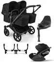 Bugaboo Donkey 6 starttipaketti Twin Black/Heritage Black - Barnvagnar och kombivagnar - 100370002STATWCLT - 1