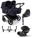 Bugaboo Donkey 6 starttipaketti Twin Black/Deep Indigo - Barnvagnar och kombivagnar - 100370003STATWCLT - 1