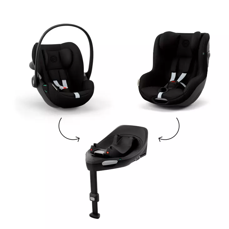 CYBEX G-line turvaistuin starttipaketti sis. Cloud G3, Sirona G3, Base G3. - Bilbarnstolar 9-36 kg - 526001340MODU - 1