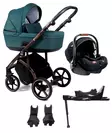 Nord Active PLUS starttipaketti BRONZE Black Grip, Garden Green. - Barnvagnar och kombivagnar - 287146STA4LEV - 1