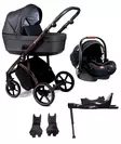 Nord Active PLUS starttipaketti BRONZE Black Grip, Metal Grey. - Barnvagnar och kombivagnar - 287146STA5LEV - 1