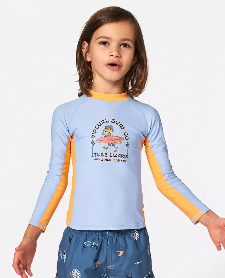 Rip Curl Grom Energy UV-paita Ice Blue. - Baddräkter och UV-kläder - TO5TRV - 1