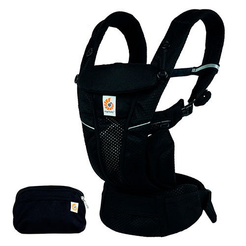 Ergobaby Omni Breeze kantoreppu v=C3=A4riss=C3=A4 Onyx Black. - Bärselar - BCZ360PONYX - 1