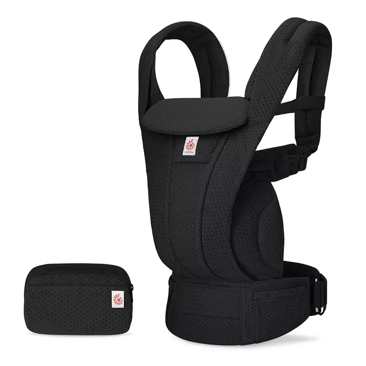 Ergobaby kantoreppu Omni Deluxe Mesh Onyx Black. - Bärselar - BCODMONYX - 1