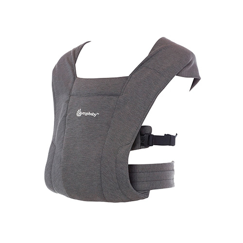 Ergobaby Embrace kantoreppu v=C3=A4riss=C3=A4 Heather Grey. - Bärselar - BCEMAGRY - 1